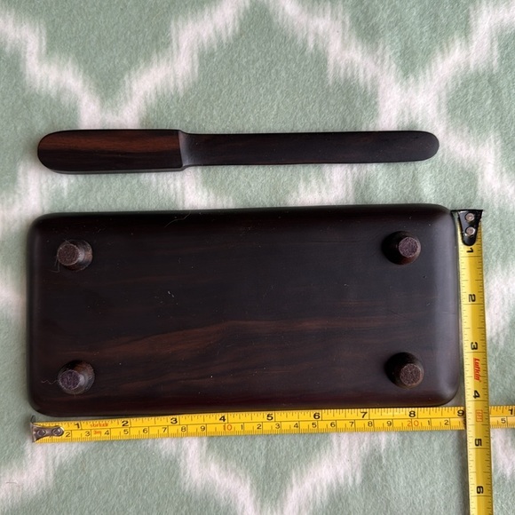 Solid wood stationary tray letter opener - Picture 7 of 8
